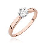 Pierścionek W222BT Diament 0