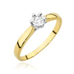 Pierścionek W222BT Diament 0