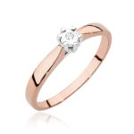 Pierścionek W222T Diament 0