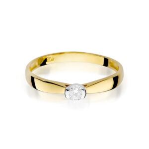 08ct żółte złoto Jubiler Kraków BigDIAMOND