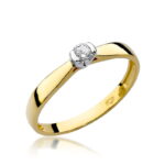 Pierścionek W223 Diament 0
