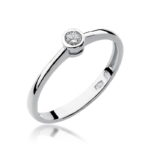 Pierścionek W224 Diament 0