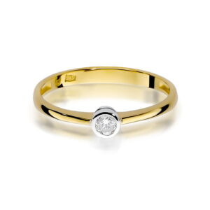 08ct żółte złoto Jubiler Kraków BigDIAMOND