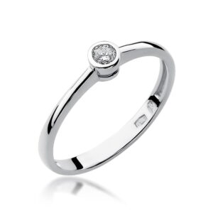 Pierścionek W224 Diament 0