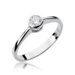 Pierścionek W224B Diament 0