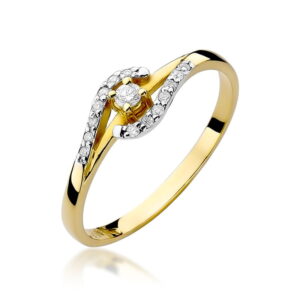 Pierścionek W237 Diament 0
