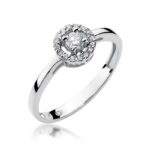Pierścionek W238 Diament 0