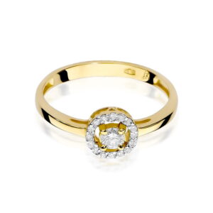 12ct żółte złoto Jubiler Kraków BigDIAMOND