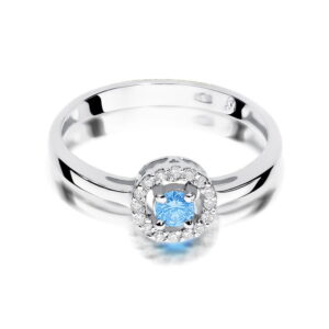 15ct białe złoto Jubiler Kraków BigDIAMOND