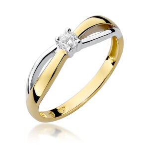 Pierścionek W248 Diament 0