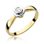 Pierścionek W294 Diament 0