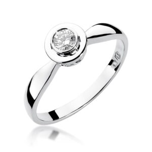 Pierścionek W294 Diament 0