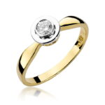 Pierścionek W294 Diament 0