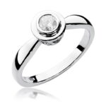 Pierścionek W294 Diament 0