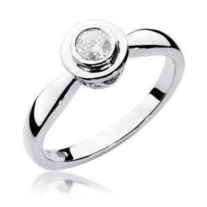 Pierścionek W294 Diament 0