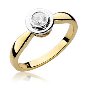 Pierścionek W294 Diament 0