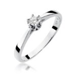 Pierścionek W295 Diament 0