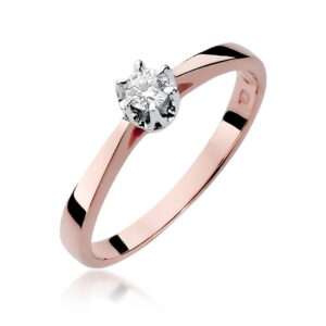 Pierścionek W295 Diament 0