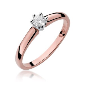 Pierścionek W317 Diament 0