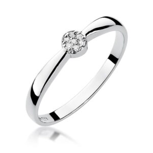 Pierścionek W322 Diament 0