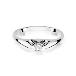 10ct białe złoto Jubiler Kraków BigDIAMOND