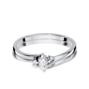 10ct białe złoto Jubiler Kraków BigDIAMOND