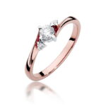 Pierścionek W346B Diament 0