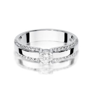 25ct białe złoto Jubiler Kraków BigDIAMOND