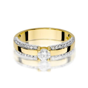 25ct żółte złoto Jubiler Kraków BigDIAMOND