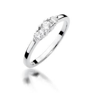 Pierścionek W377 Diament 0