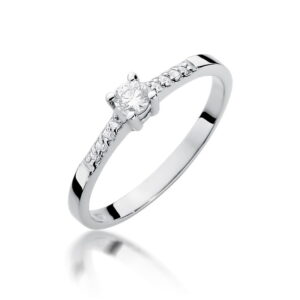 Pierścionek W382 Diament 0