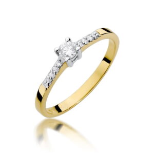 Pierścionek W382 Diament 0