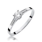 Pierścionek W399 Diament 0