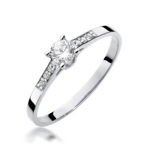 Pierścionek W399 Diament 0