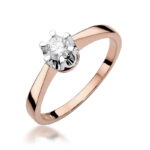 Pierścionek W408 Diament 0