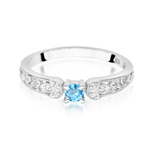 15ct białe złoto Jubiler Kraków BigDIAMOND