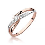 Pierścionek W415 Diament 0