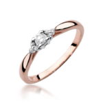 Pierścionek W428 Diament 0