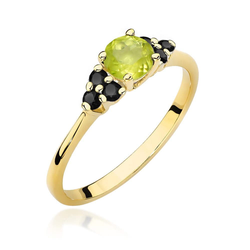 Pierścionek Oliwin 0,60ct żółte złoto 1 Pierścionek W451 Oliwin 0