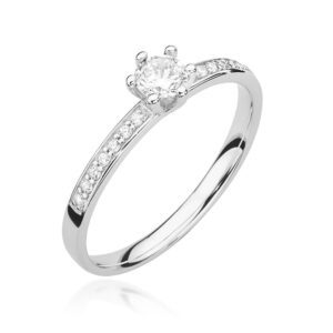 Pierścionek W459B Diament 0