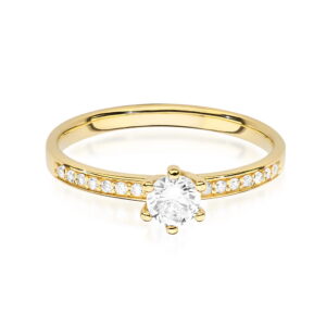 25ct żółte złoto Jubiler Kraków BigDIAMOND
