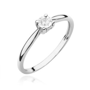 Pierścionek W461 Diament 0