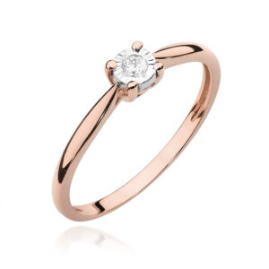 Pierścionek W461 Diament 0