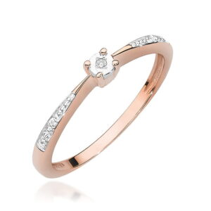 Pierścionek W465 Diament 0