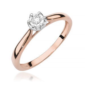 Pierścionek W468 Diament 0