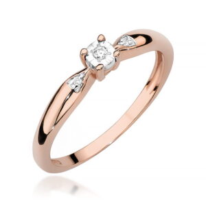 Pierścionek W469 Diament 0