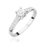 Pierścionek W474 Diament 0