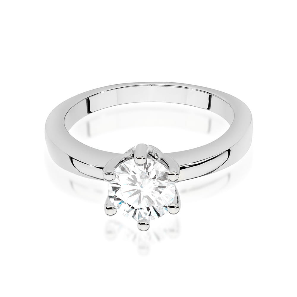 Pierścionek Diament 0,70ct białe złoto 2 70ct białe złoto Jubiler Kraków BigDIAMOND