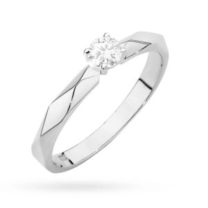 Pierścionek W484 Diament 0