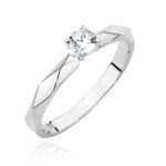 Pierścionek W484 Diament 0